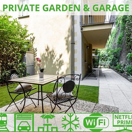 Ferienwohnung Private Garden & Garage - Self Check-In & Remote Access Como Exterior foto